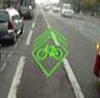 Лазерный проектор для безопасности велосипедистов